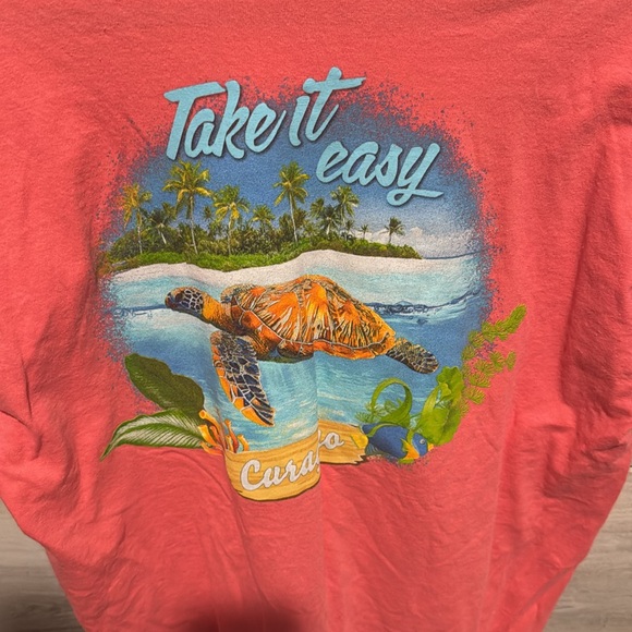 Take it easy curacao shirt. - Picture 2 of 2